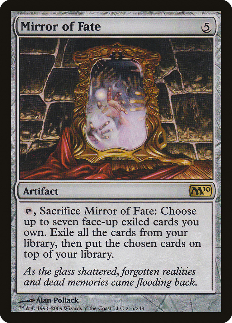 Mirror of Fate (M10-215) [Magic 2010] Foil MTG Single Wizards of the Coast