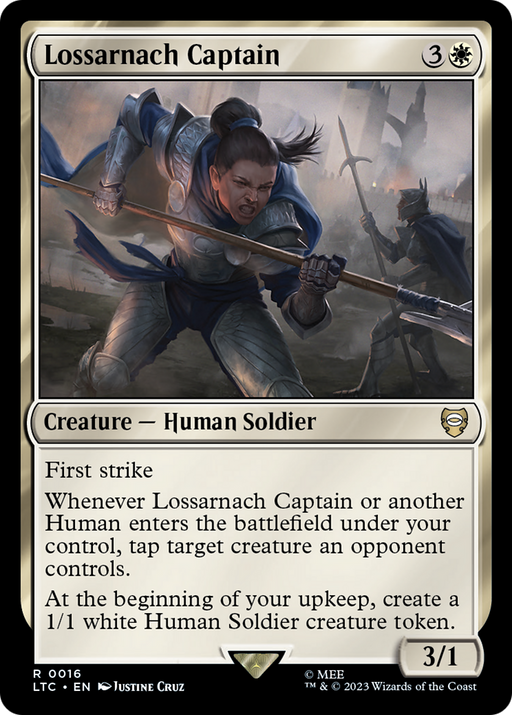 Lossarnach Captain (LTC-016) [Tales of Middle-earth Commander] MTG Single Wizards of the Coast
