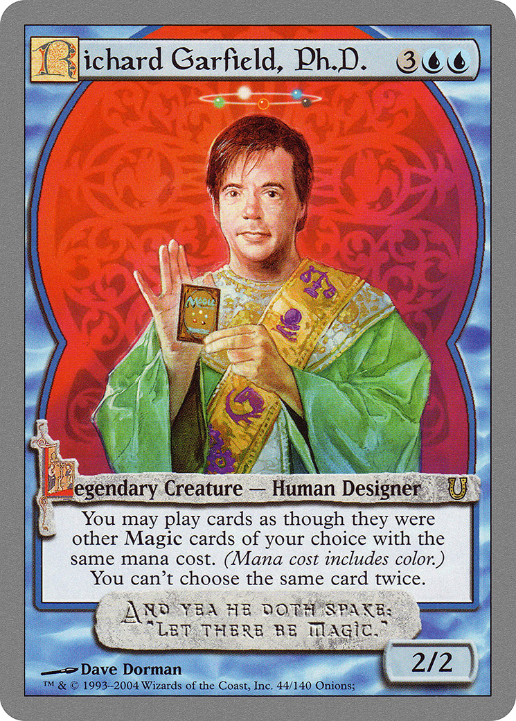 Richard Garfield, Ph.D. (UNH-044) [Unhinged] MTG Single Wizards of the Coast