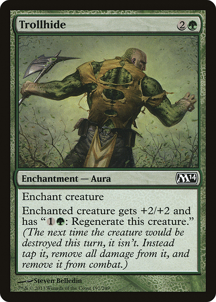 Trollhide (M14-197) [Magic 2014] MTG Single Wizards of the Coast