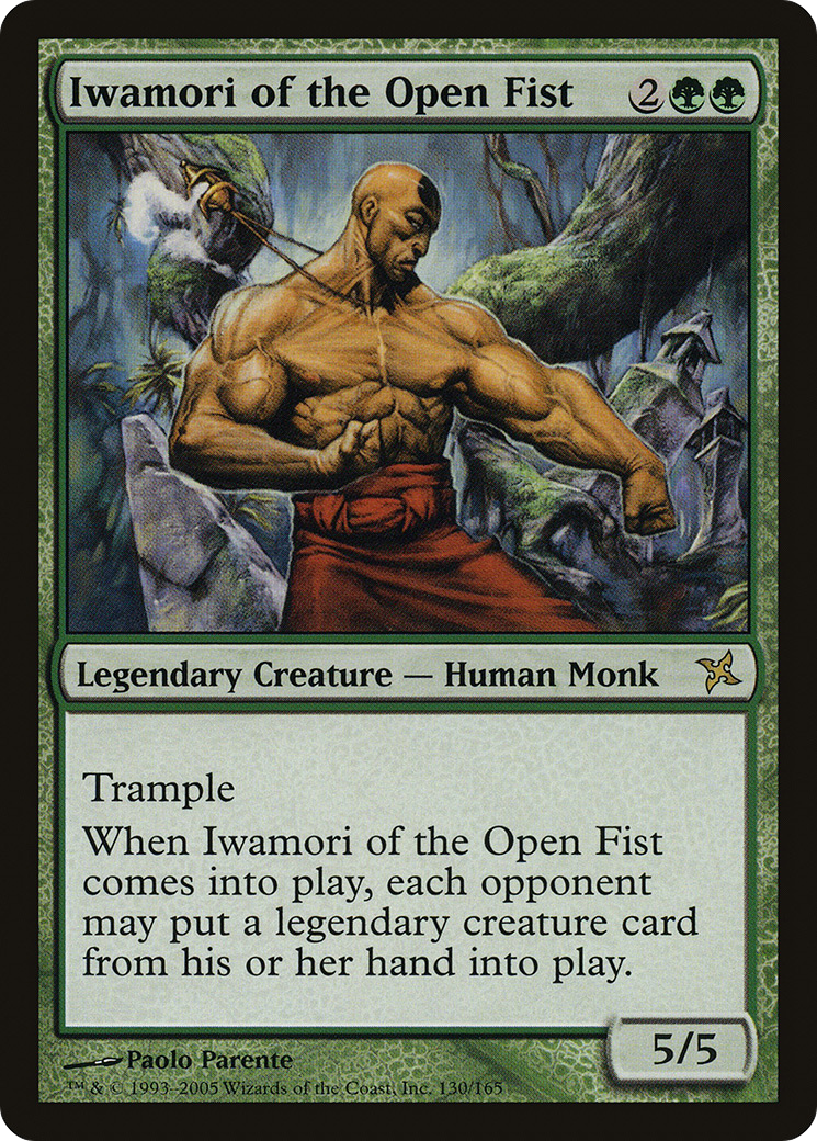 Iwamori of the Open Fist [Betrayers of Kamigawa] MTG Single Magic: The Gathering