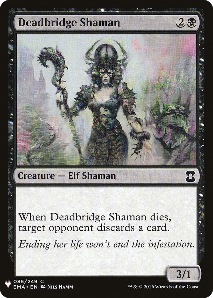 Deadbridge Shaman (LIST-EMA-85) [Mystery Booster] The List MTG Single Wizards of the Coast