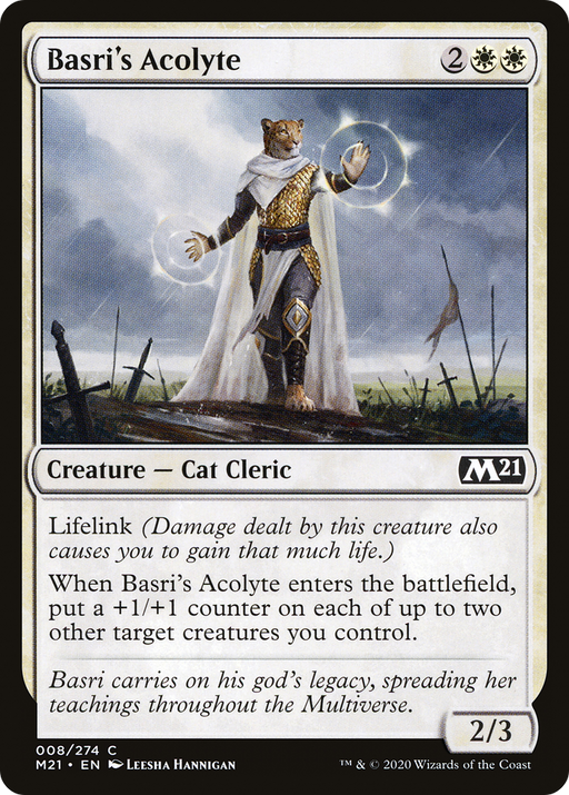 Basri's Acolyte (M21-008) [Core Set 2021] MTG Single Wizards of the Coast
