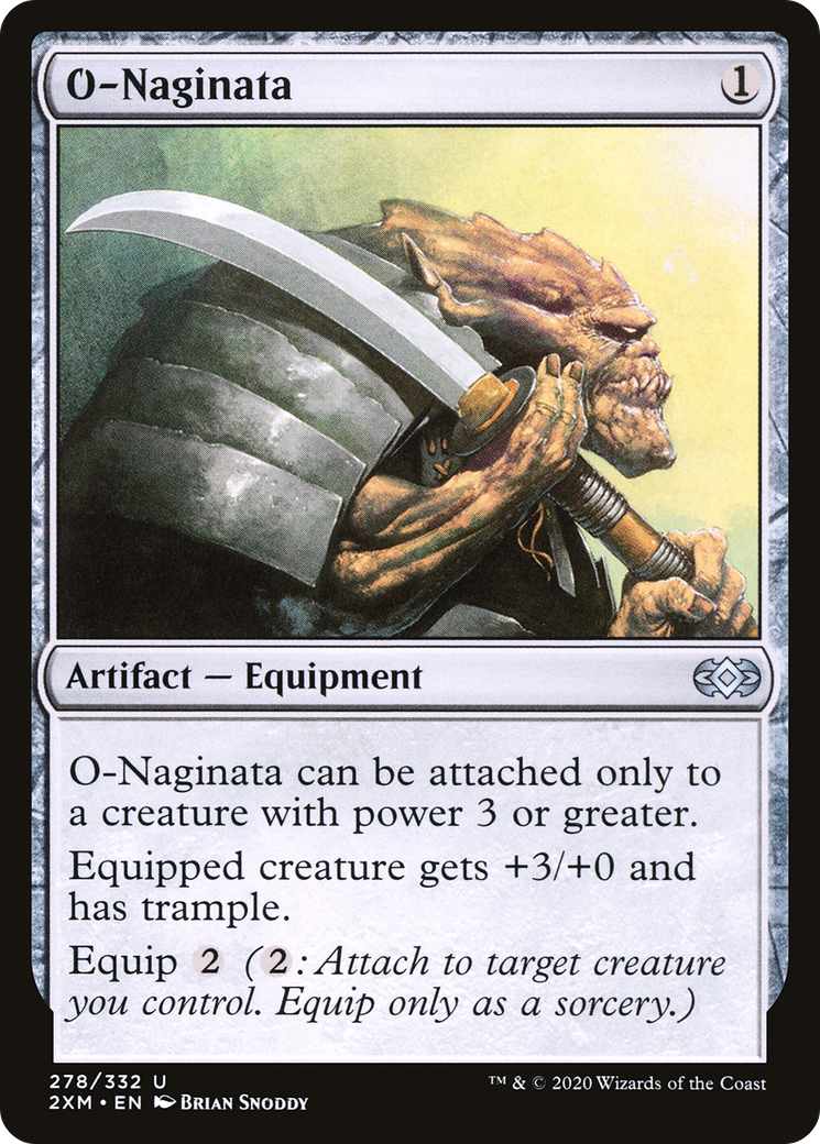 O-Naginata (2XM-278) [Double Masters] MTG Single Wizards of the Coast