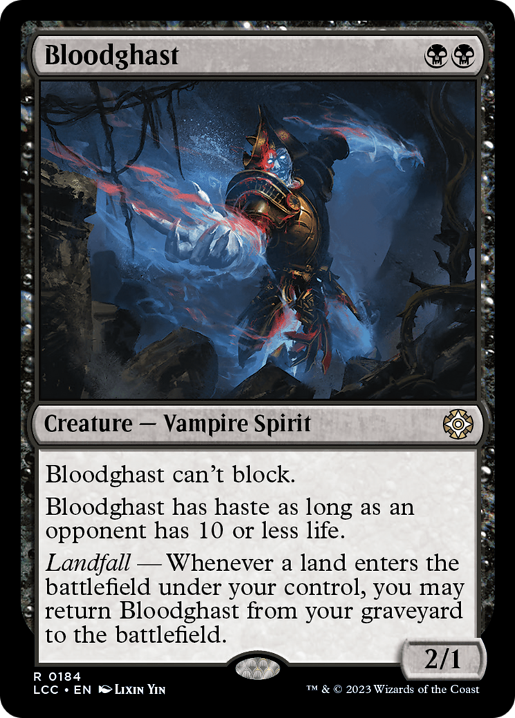 Bloodghast (LCC-184) [The Lost Caverns of Ixalan Commander] MTG Single Wizards of the Coast