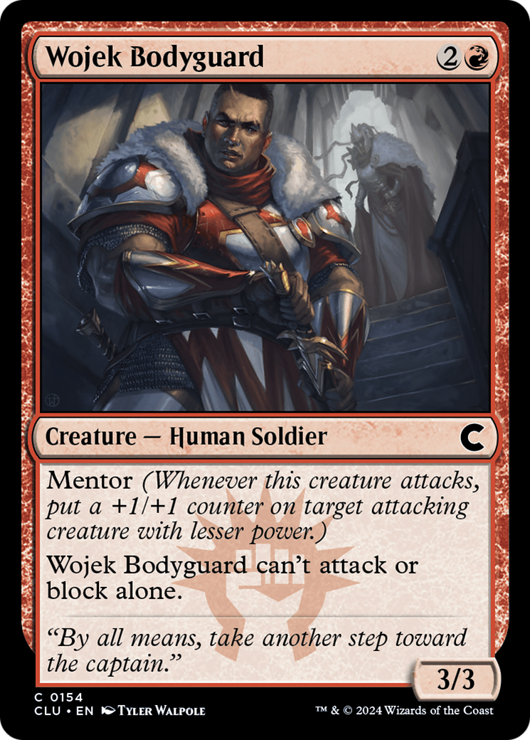 Wojek Bodyguard (CLU-154) [Ravnica: Clue Edition] MTG Single Wizards of the Coast