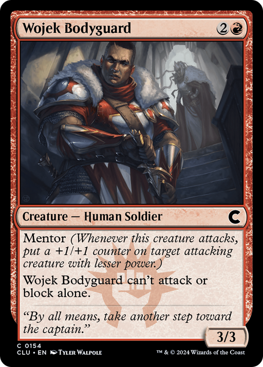 Wojek Bodyguard (CLU-154) [Ravnica: Clue Edition] MTG Single Wizards of the Coast