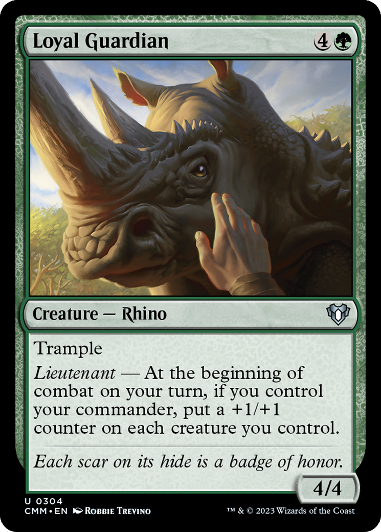 Loyal Guardian (CMM-304) [Commander Masters] MTG Single Wizards of the Coast