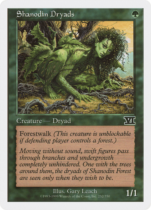 Shanodin Dryads (6ED-252) [Classic Sixth Edition] MTG Single Wizards of the Coast
