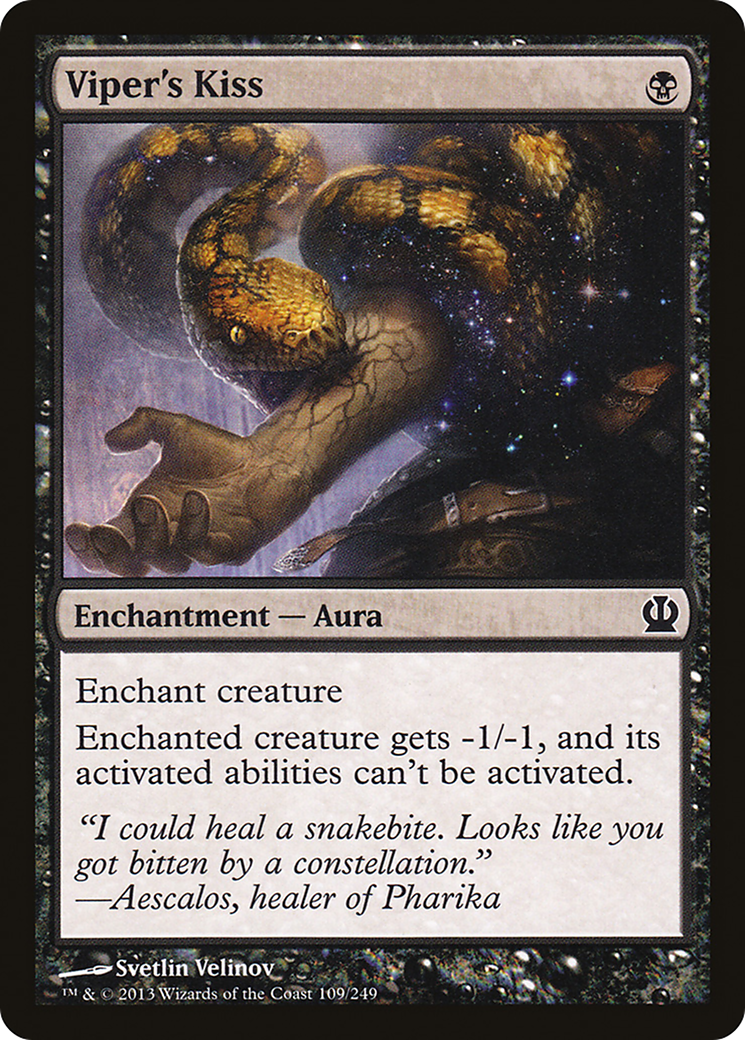 Viper's Kiss (THS-109) [Theros] MTG Single Wizards of the Coast