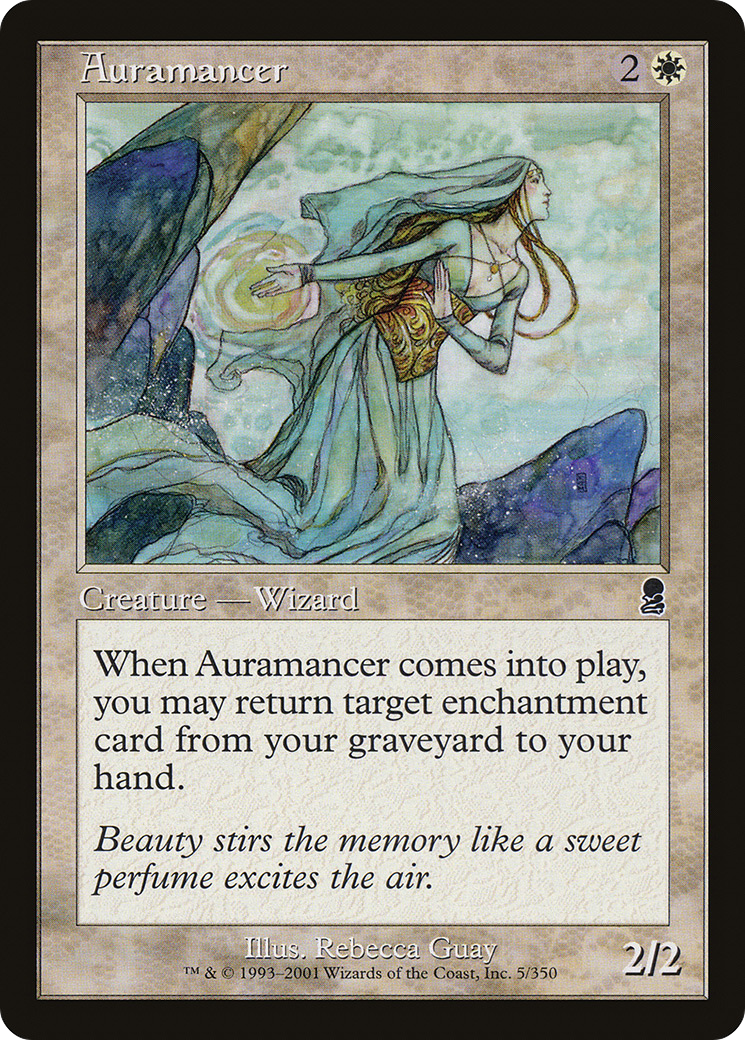 Auramancer [Odyssey] MTG Single Magic: The Gathering   