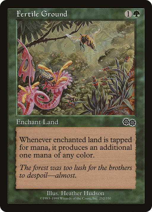 Fertile Ground (USG-252) [Urza's Saga] MTG Single Wizards of the Coast