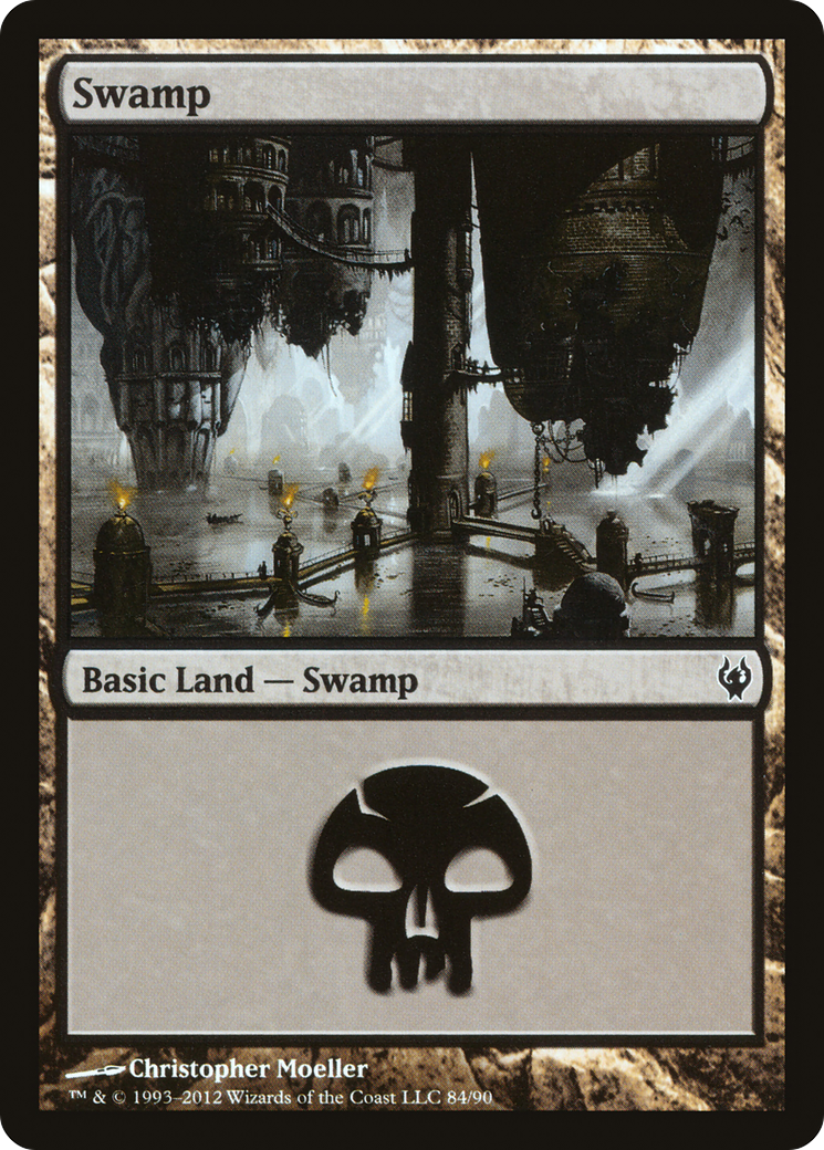 Swamp (84) (DDJ-084) [Misc] Duel Decks: Izzet vs. Golgari MTG Single Wizards of the Coast