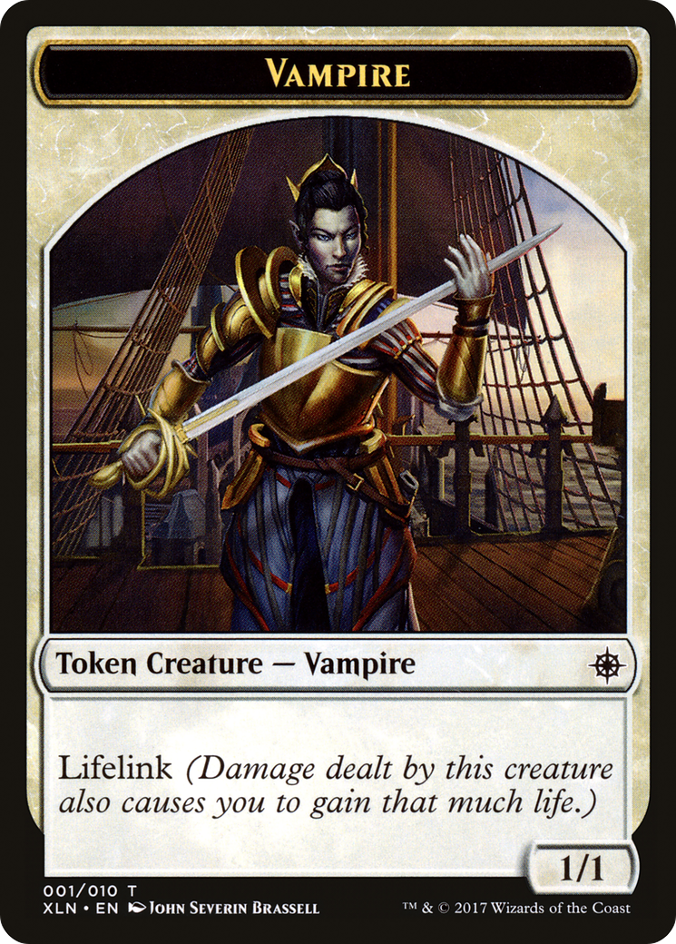 Vampire (XLN-001) [Tokens] Ixalan Tokens Foil MTG Single Wizards of the Coast