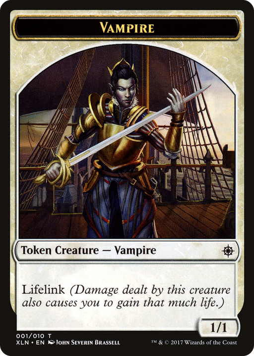 Vampire (XLN-001) [Tokens] Ixalan Tokens Foil MTG Single Wizards of the Coast