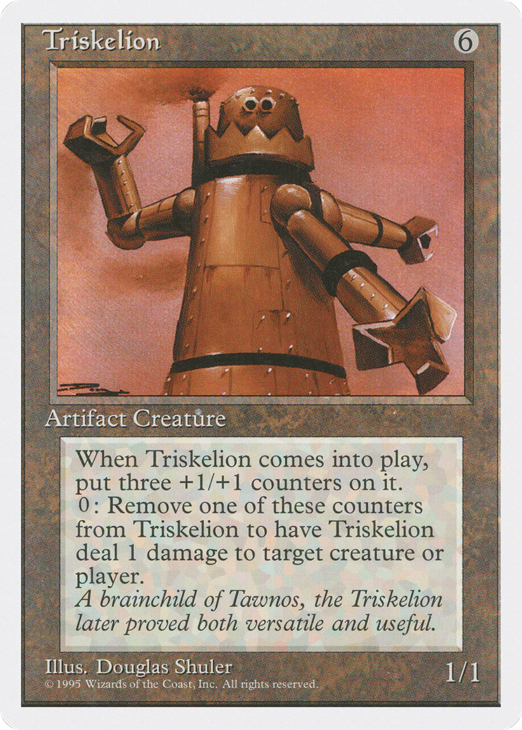 Triskelion (4ED-354) [Fourth Edition] MTG Single Wizards of the Coast