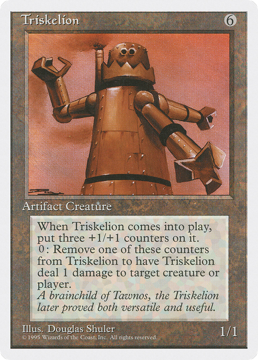 Triskelion (4ED-354) [Fourth Edition] MTG Single Wizards of the Coast