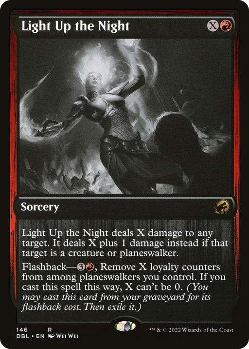 Light Up the Night (DBL-146) [Innistrad: Double Feature] MTG Single Wizards of the Coast