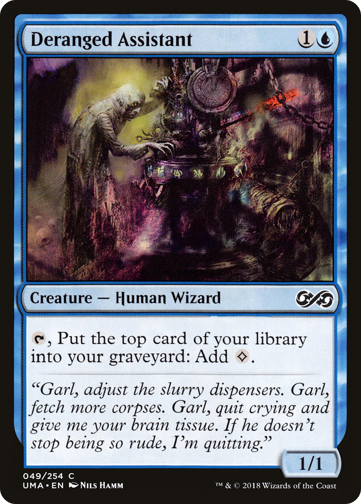 Deranged Assistant (UMA-049) [Ultimate Masters] Foil MTG Single Wizards of the Coast