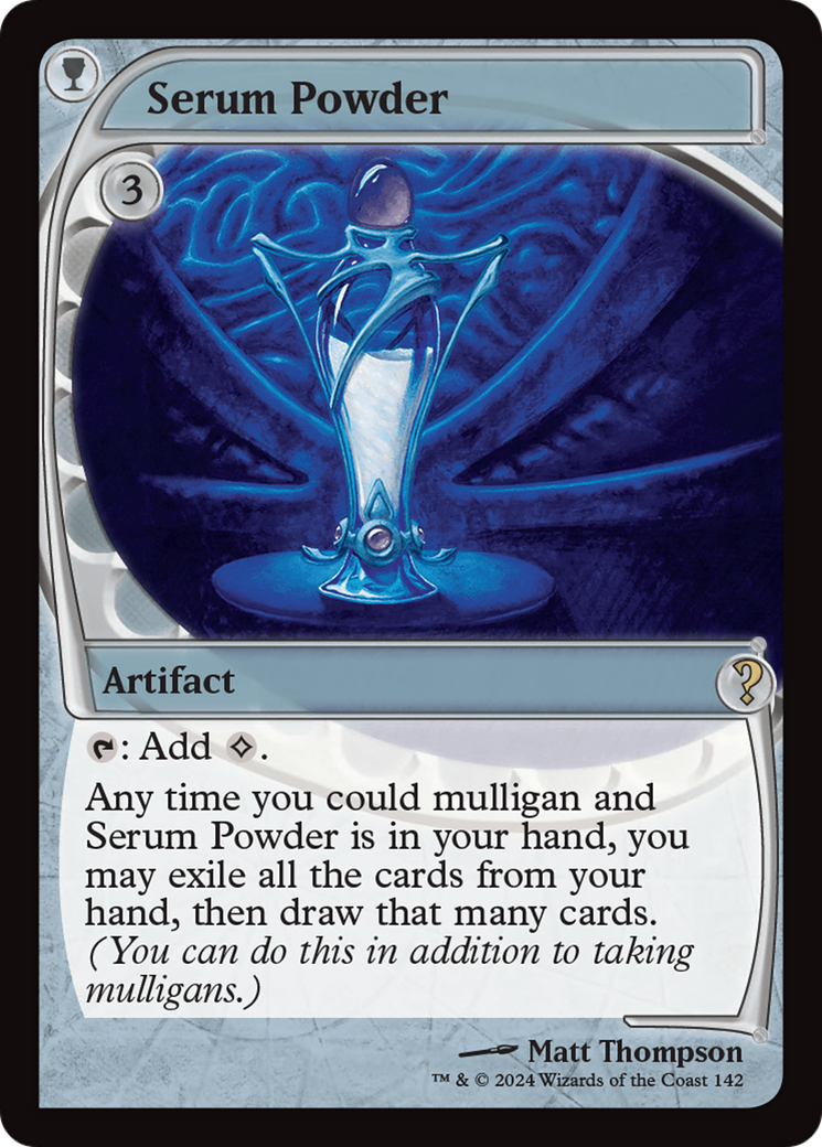 Serum Powder (Future Sight) (MB2-142) [Mystery Booster] Mystery Booster 2 MTG Single Wizards of the Coast