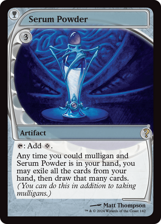 Serum Powder (Future Sight) (MB2-142) [Mystery Booster] Mystery Booster 2 MTG Single Wizards of the Coast