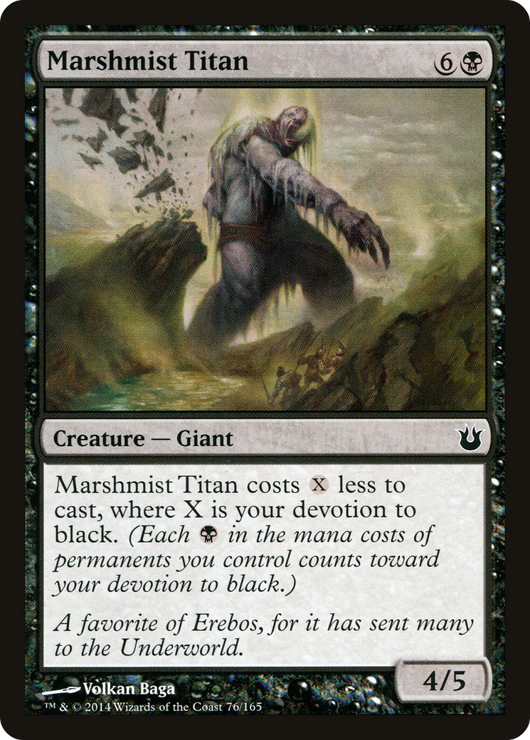 Marshmist Titan (BNG-076) [Born of the Gods] Foil MTG Single Wizards of the Coast