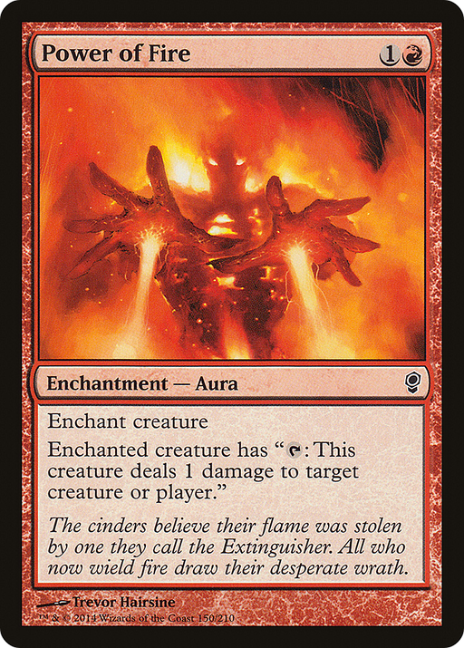 Power of Fire (CNS-150) [Conspiracy] MTG Single Wizards of the Coast