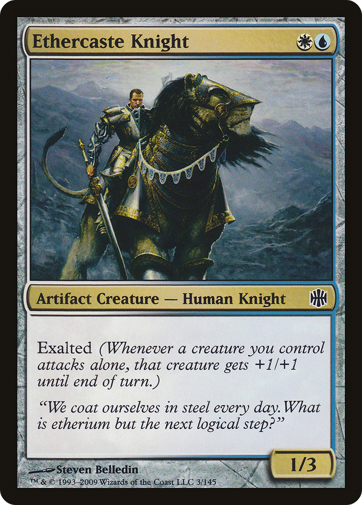 Ethercaste Knight (ARB-003) [Alara Reborn] Foil MTG Single Wizards of the Coast