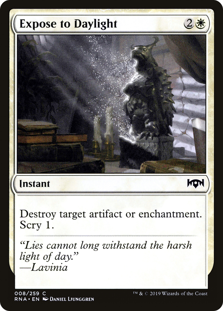 Expose to Daylight (RNA-008) [Ravnica Allegiance] MTG Single Wizards of the Coast