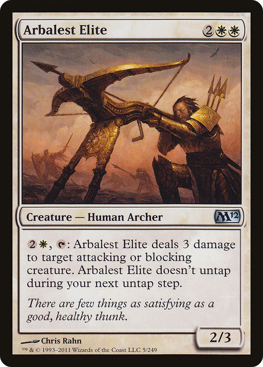 Arbalest Elite (M12-005) [Magic 2012] Foil MTG Single Wizards of the Coast