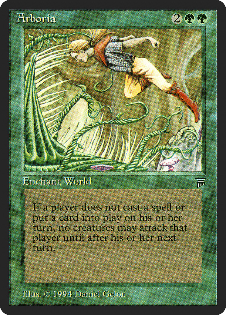 Arboria (LEG-) [Oldschool] Legends MTG Single Wizards of the Coast