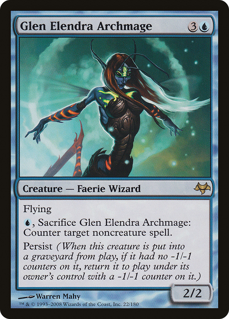 Glen Elendra Archmage [Eventide] MTG Single Magic: The Gathering   