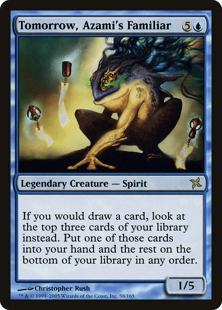 Tomorrow, Azami's Familiar (BOK-058) [Betrayers of Kamigawa] MTG Single Wizards of the Coast