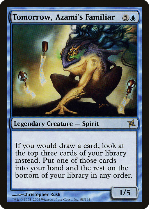 Tomorrow, Azami's Familiar (BOK-058) [Betrayers of Kamigawa] MTG Single Wizards of the Coast