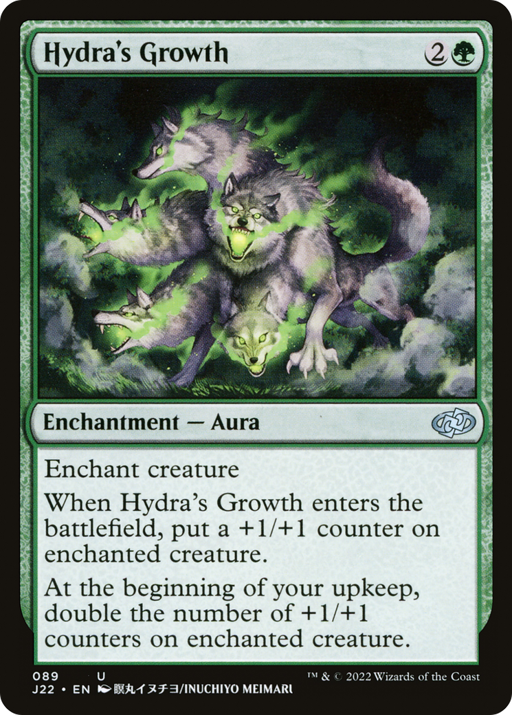 Hydra's Growth (J22-089) [Jumpstart 2022] MTG Single Wizards of the Coast