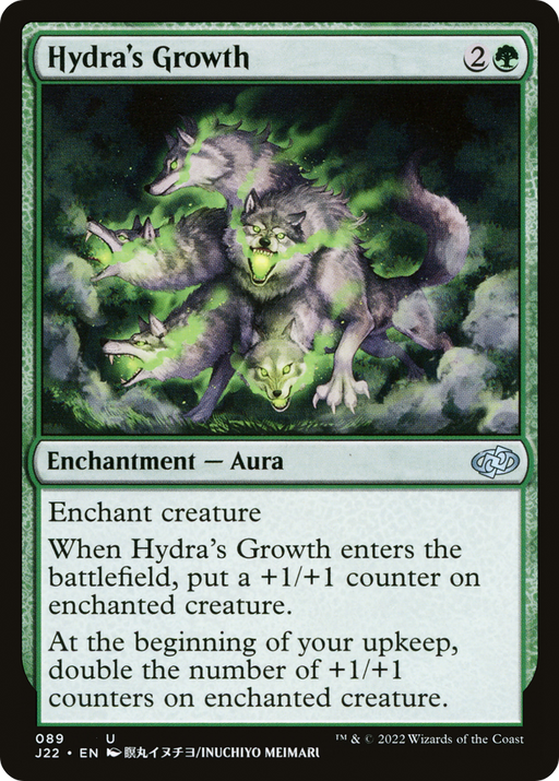 Hydra's Growth (J22-089) [Jumpstart 2022] MTG Single Wizards of the Coast