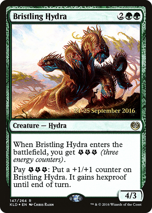 Bristling Hydra (PRE-147) [Kaladesh Promos] Foil MTG Single Wizards of the Coast