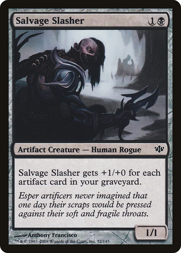 Salvage Slasher [Conflux] MTG Single Magic: The Gathering   