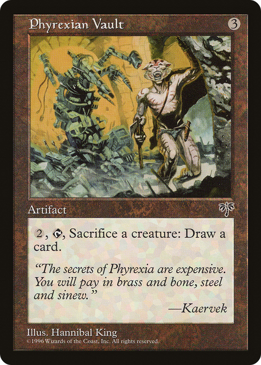 Phyrexian Vault (MIR-316) [Mirage] MTG Single Wizards of the Coast