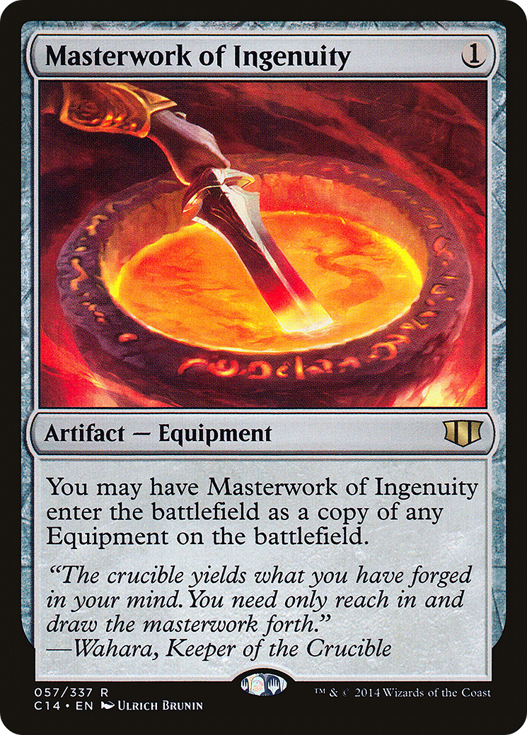 Masterwork of Ingenuity [Commander 2014] MTG Single Magic: The Gathering