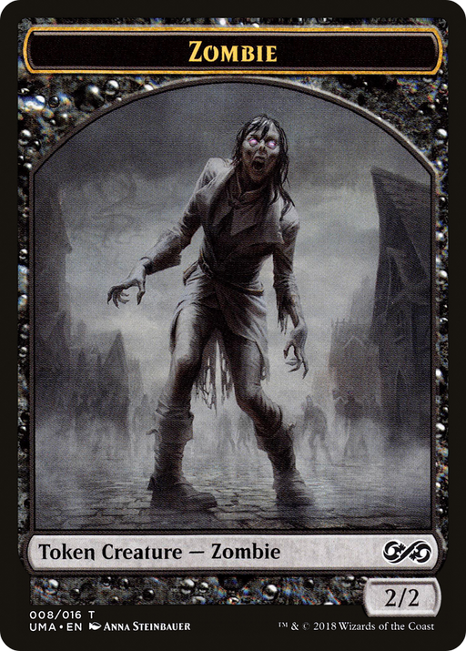 Zombie (UMA-008) [Tokens] Ultimate Masters Tokens MTG Single Wizards of the Coast