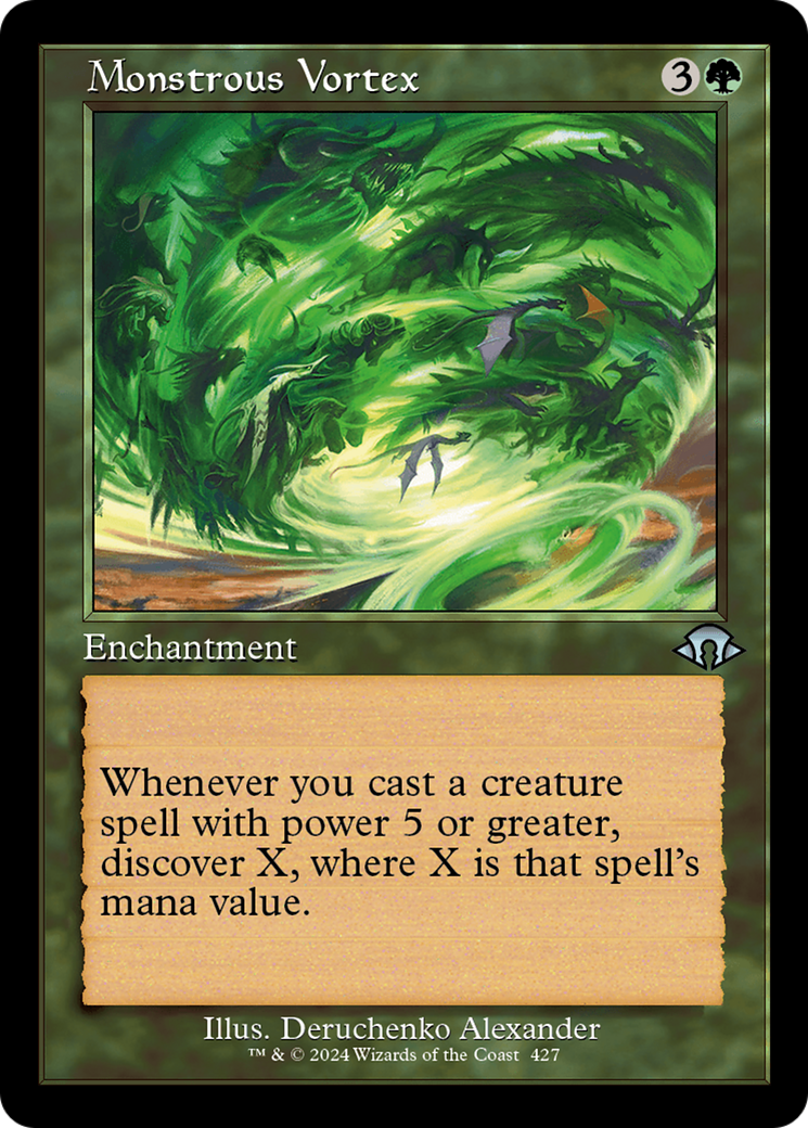 Monstrous Vortex (MH3-427) [Modern Horizons 3] MTG Single Modern Horizons 3