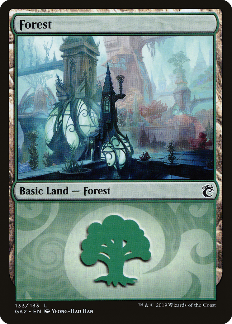 Forest (133) (GK2-133) [Misc] RNA Guild Kit MTG Single Wizards of the Coast