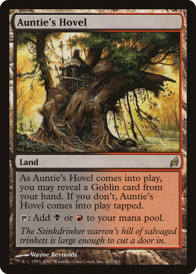 Auntie's Hovel (LRW-267) [Lorwyn] MTG Single Wizards of the Coast