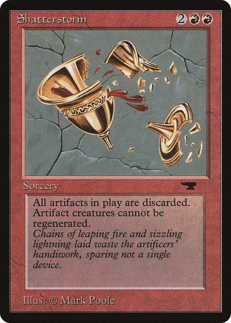 Shatterstorm (ATQ-) [Oldschool] Antiquities MTG Single Wizards of the Coast