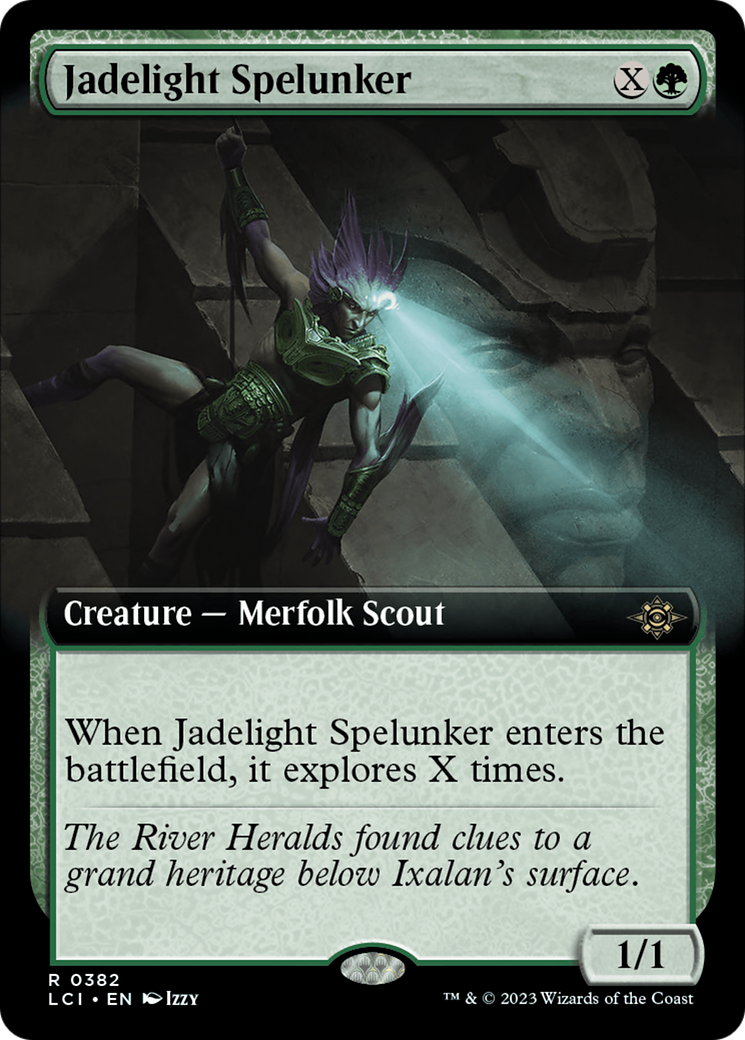 Jadelight Spelunker (LCI-382) [The Lost Caverns of Ixalan] (Extended Art) MTG Single Wizards of the Coast