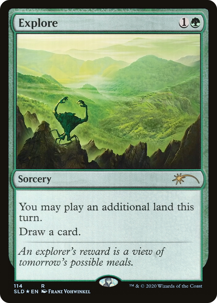 Explore (114) (SLD-114) [Secret Lair] Drop MTG Single Wizards of the Coast