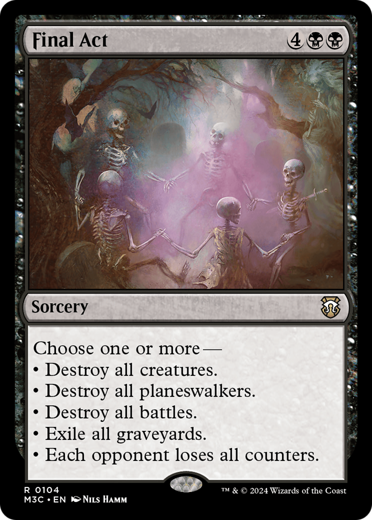 Final Act (M3C-104) [Modern Horizons 3 Commander] MTG Single Wizards of the Coast
