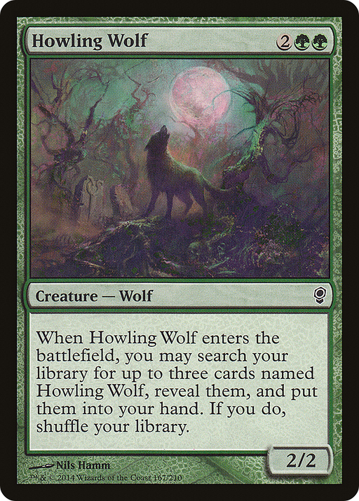 Howling Wolf (CNS-167) [Conspiracy] MTG Single Wizards of the Coast