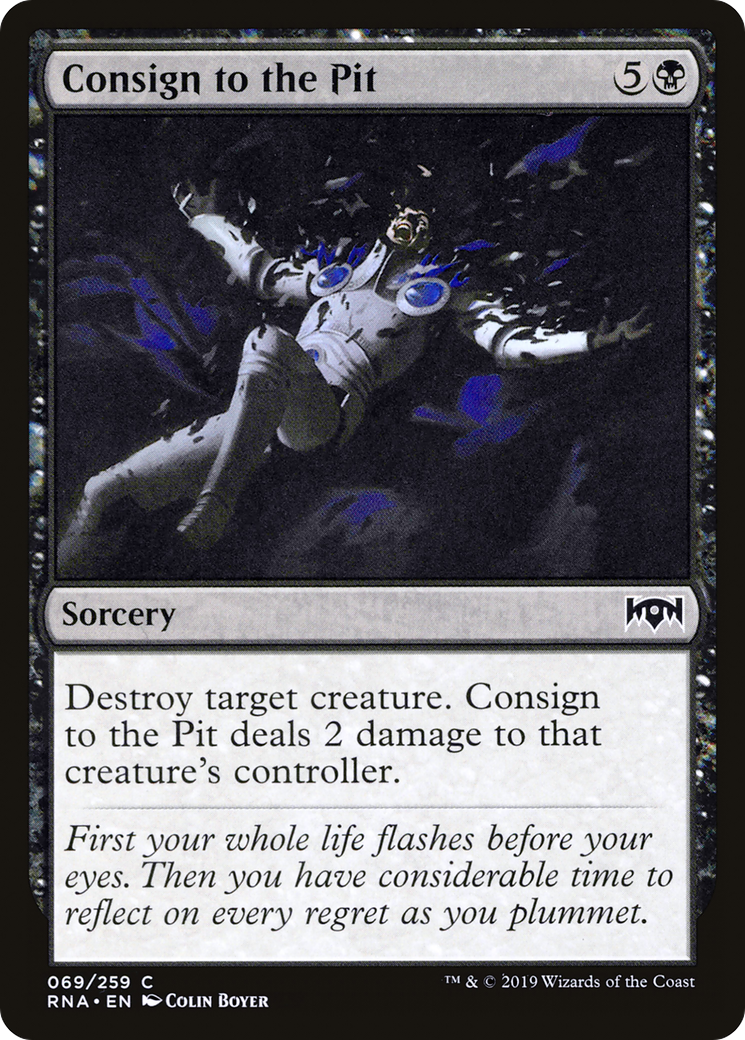 Consign to the Pit (RNA-069) [Ravnica Allegiance] MTG Single Wizards of the Coast